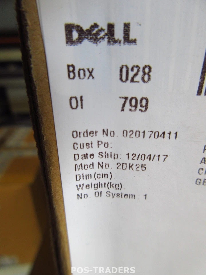 Dell 2DK25 BHD-MFF-D7 Optiplex 3020/9020 Micro Form Factor All-in-One Mount NEW - Bild 2 von 2