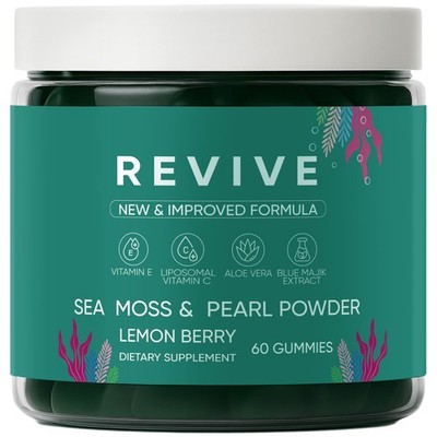 Balmbare Revive Gummies for Hair Loss - Sea Moss Gummies with Vitamin C, Vita...