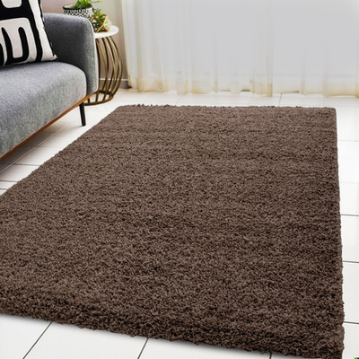 Flauschige Teppiche Antirutsch Groß Shaggy Teppich Schlafzimmer Wohnzimmer Weich Teppich Fußmatte