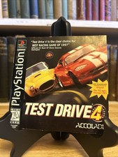 Test Drive 4 Black Label ps1 Manual Only