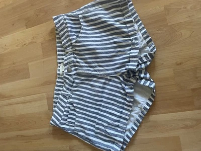 blau weiss gestreifte kurze hose jeans damen Grösse 38 H&M - Bild 1 von 3