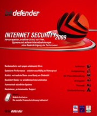 BitDefender Internet Security 2009 3 User (PC) (UK IMPORT)