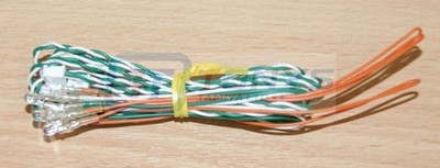 Tamiya 7175120 Front Zusatz-/Rückfahrleuchte (3mm weiß) für 53957 MFC-02, NEU