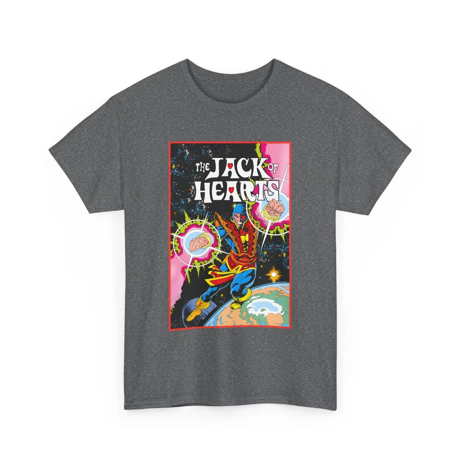 Jack of Hearts T-Shirt - Marvel Comics - Avengers - She-Hulk Beau - Zero Fluid