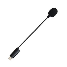 USB Microphone for MacBook Laptop PC Webinar Dictation Zoom Mini Gooseneck Mic