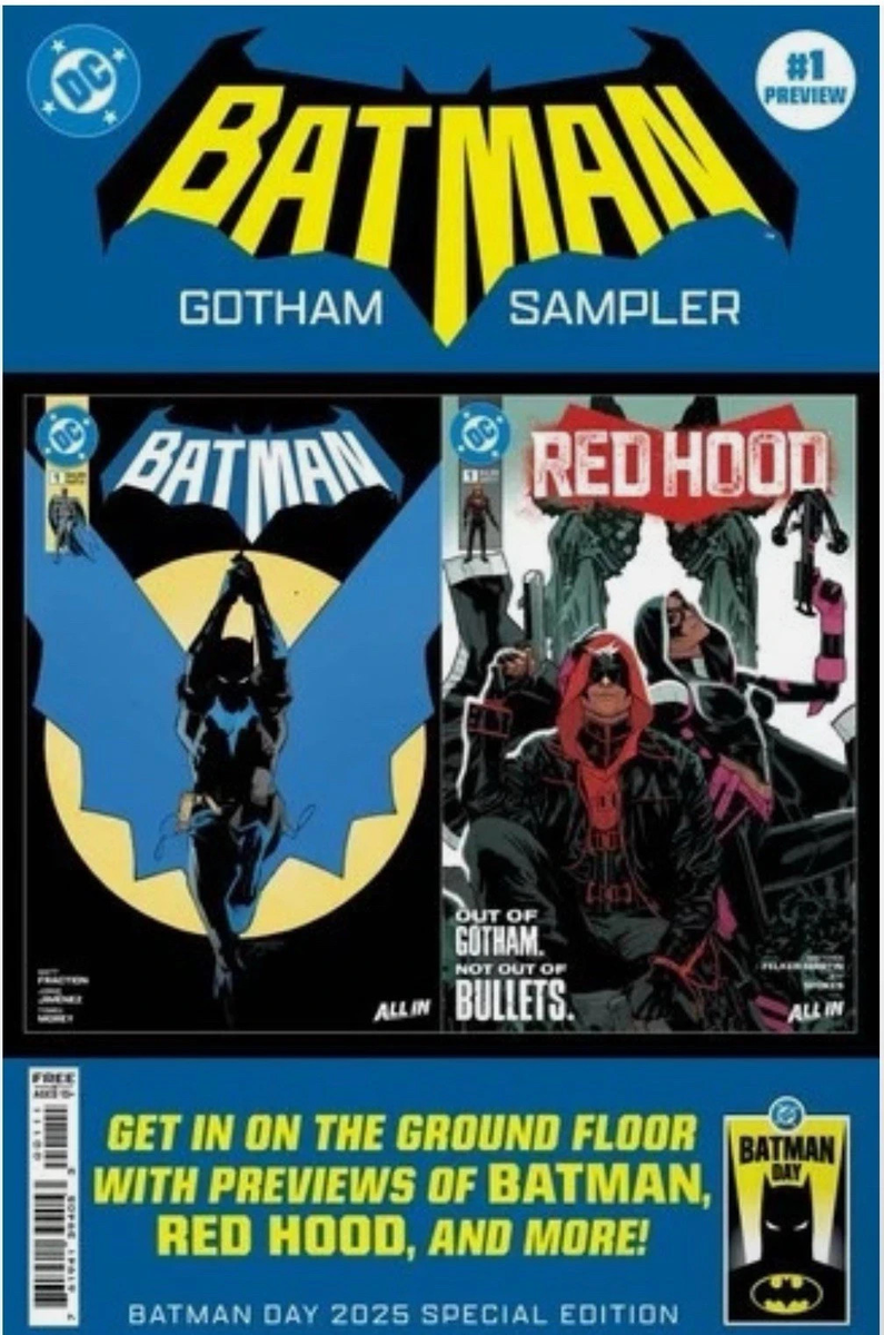 Batman Day 2025 Batman Gotham Sampler #1 Absolute Batman/Red Hood