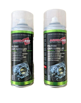 AMBRO-SOL Drosselklappenreiniger Vergaser Motoren 2x 400ml