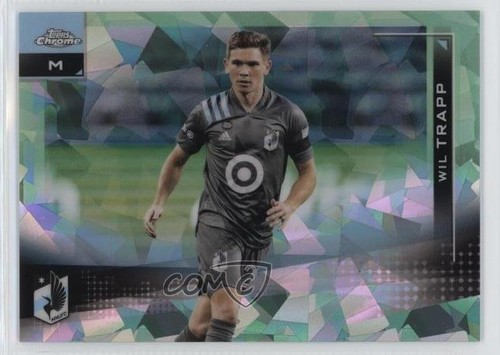 2021 Topps Chrome MLS Sapphire Edition Green /75 Wil Trapp #52