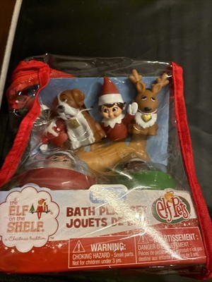 The Elf On The Shelf Bath Play Set Elf Pets 10pc Finger Puppets Bath Squirters