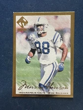 2000 Pacific Private Stock Gold #38 Marvin Harrison Colts /181