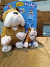 Webkinz Bull Dog & Kinz Klip Baby Bulldog - New Codes & Sealed