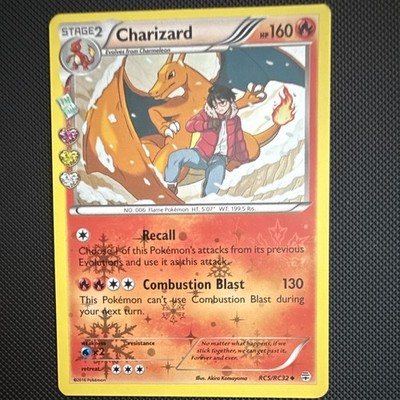 The Pokémon Company Charizard RC5/RC32 Generations Radiant Collection Holo 2016