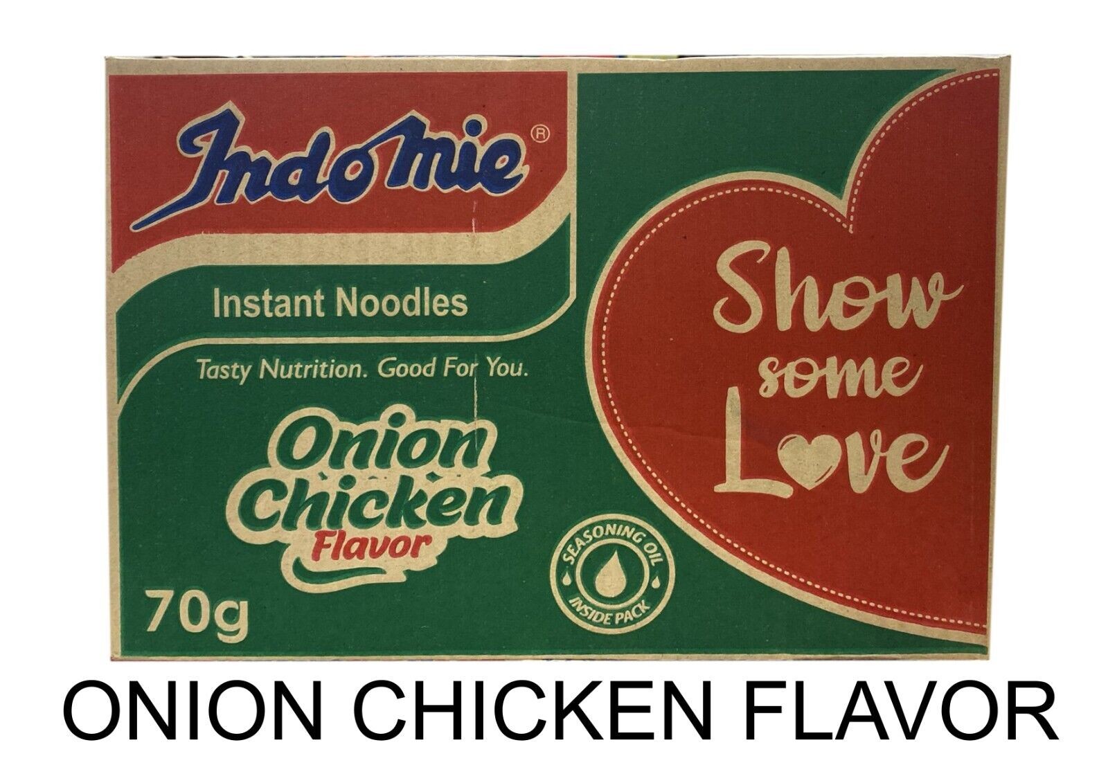 Indomie Instant Onion Chicken Flavour Noodles 70g X 40 packets (MULTIPACK)