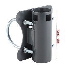 —Antenna Mounting Bracket U Shape 30mm To 50mm Adjustable Aerial Mast Pipe