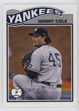 2021 Topps UK Edition 1978-79 Redux Gerrit Cole #SR-20 0b3