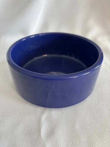 Vintage Kitchen Kraft *Refrigerator Dish* Fiesta Cobalt* Near Perfect*