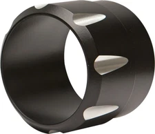 Bassani 3" Firepower Black Exhaust End Cap w/Contrasting Flutes (BE30T)