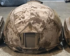 Ops Core FAST ST S/M (Medium) Tan 499 w/ FirstSpear AOR1 LBH Cover