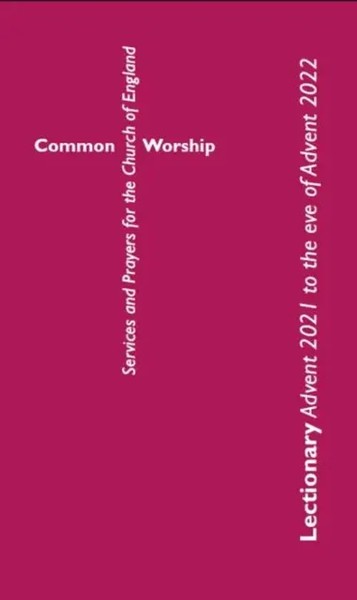 Common Worship Lectionary: Advent 2021 To The Eve Of Advent 2022 (Large Format)-image