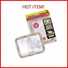 Eye Candy Ultra Bright Full Page Magnifier and Book Light, As Seen On TV Anti Gl