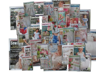Sew Beautiful Martha Pullen 1996 to 2011 issues your choice $4.99 flat Shipping