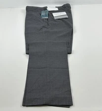 Perry Ellis Portfolio Essentials Men's Slim-Fit Stretch Pants - Charcoal-30x32