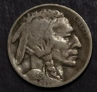 1925 D Buffalo Nickel  Fine Obverse Scratch Lot 3154