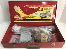 A.C. GILBERT ERECTOR No. 4 1/2 Motorized Set Parts E NO Motor READ 