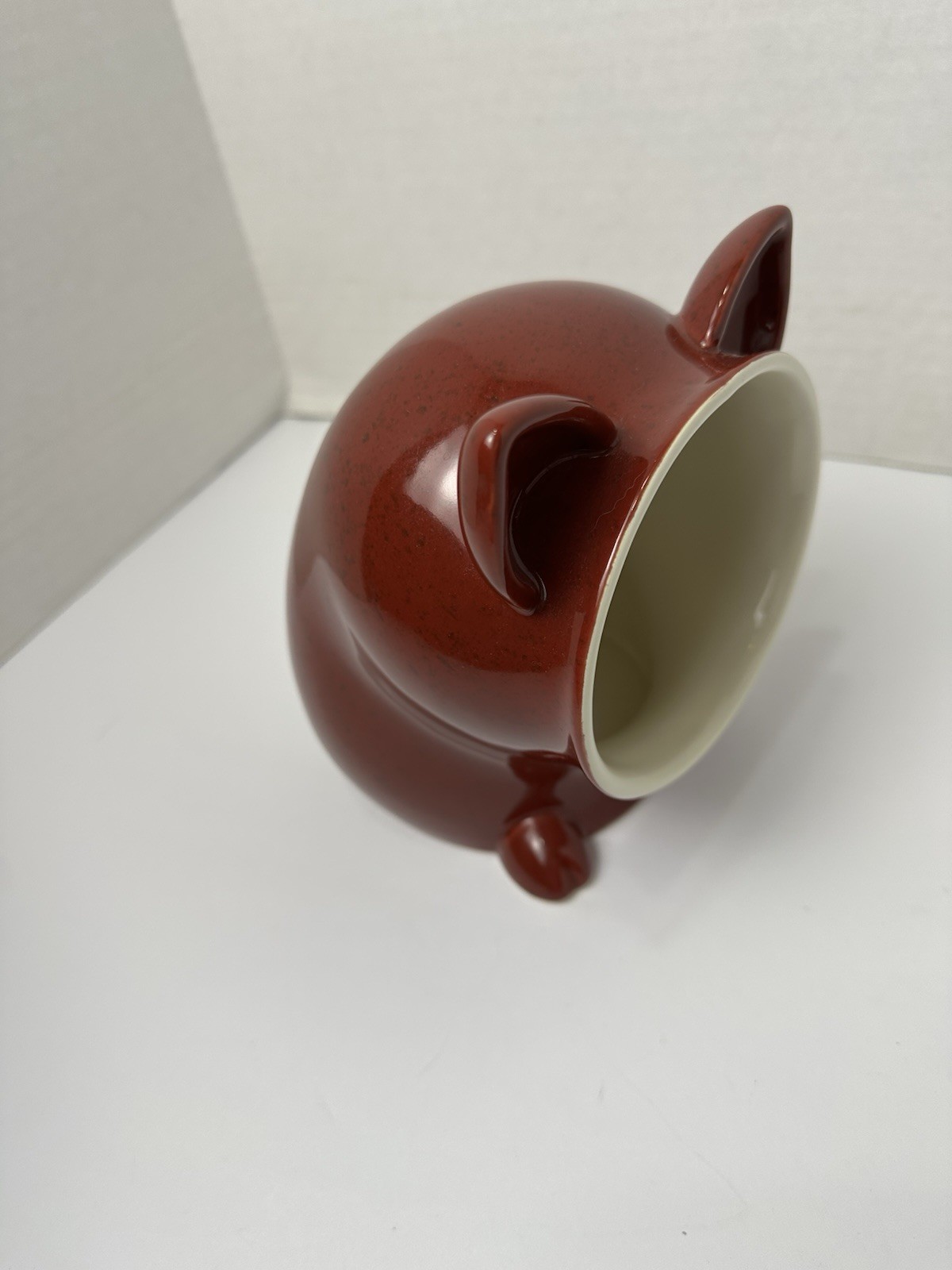Paula, Beane, red speckled salt cellar pig Slightly Used