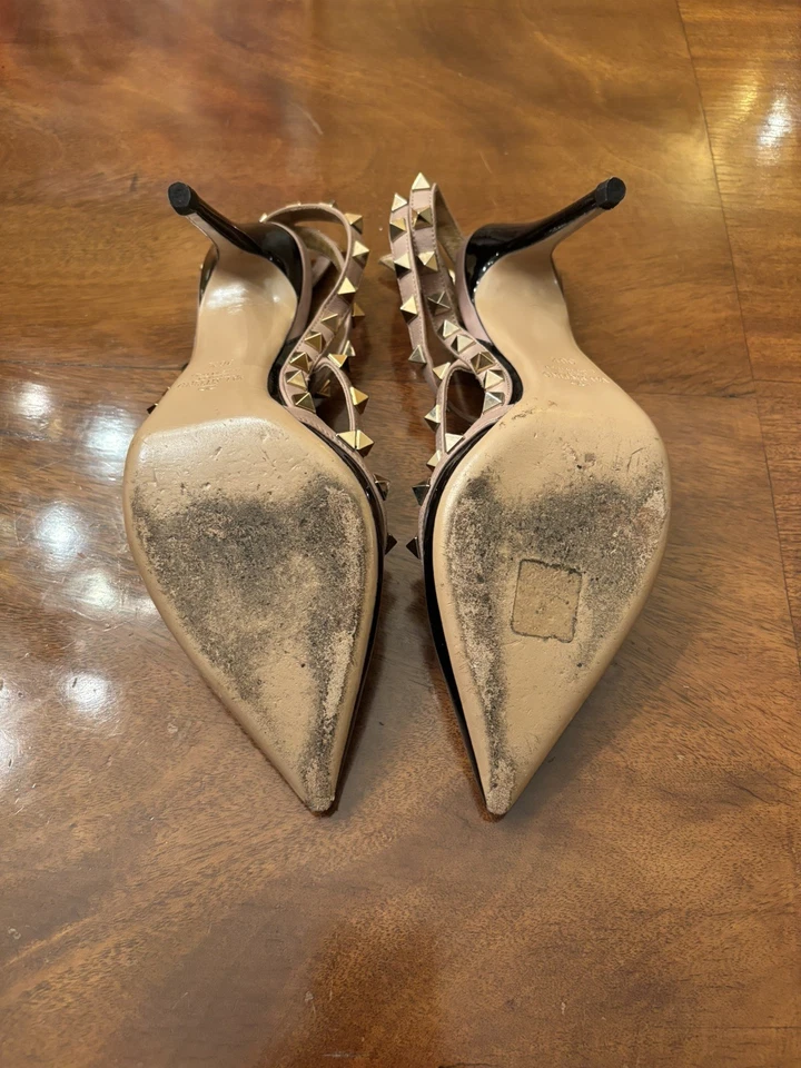 Valentino Garavani Rock Tacón de Encaje Talla 36 Usado: ENVÍO EL MISMO DÍA Foto 4 de 4