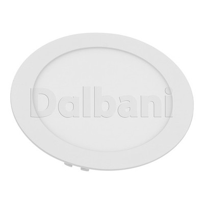 6pcs 12W LED 4000k Recessed Round Down Ceiling Panel Light for Home Office
