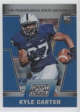 2016 Panini Prizm Collegiate Draft Picks Blue Kyle Carter #151 c4h