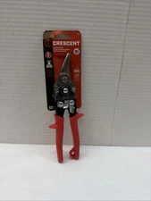 Crescent 9-3/4" MetalMaster Compound Action Straight and Left Aviation Snips ...