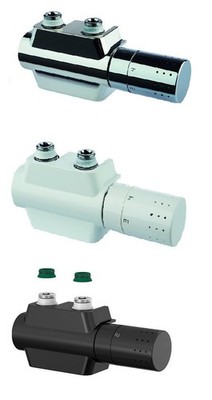 Simplex Multiblock Variodesign Weiß Eck & Durchgang Set inkl. Thermostat