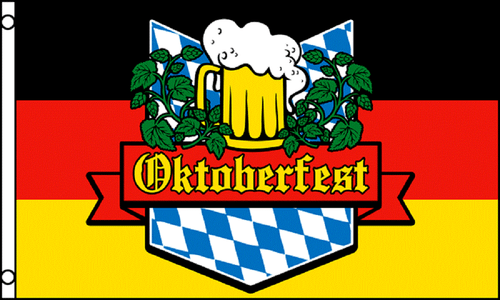 Oktoberfest München Bierfest Deutschland Polyester 5'x3' Flagge - Bild 1 von 3