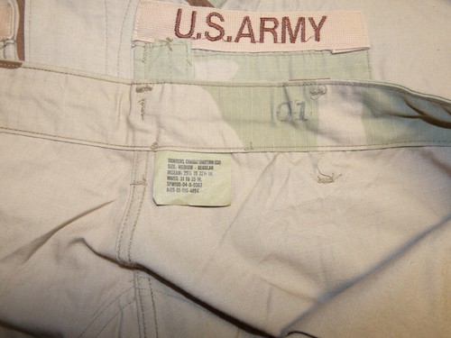 OIF US Army Complete CU Combat Uniform 25th ID Stryker Bde 2004 Badged LG (CCU) - Picture 10 of 13