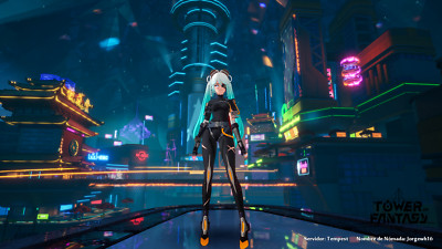 Anime Tower Of Fantasy Girls CGi Video Games Video  Gaming Mat Desk 9961