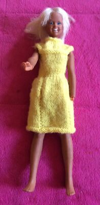 Vintage 1974 G.M.F.G.I Kenner Prod Doll Dusty Dressed Up 11” Long