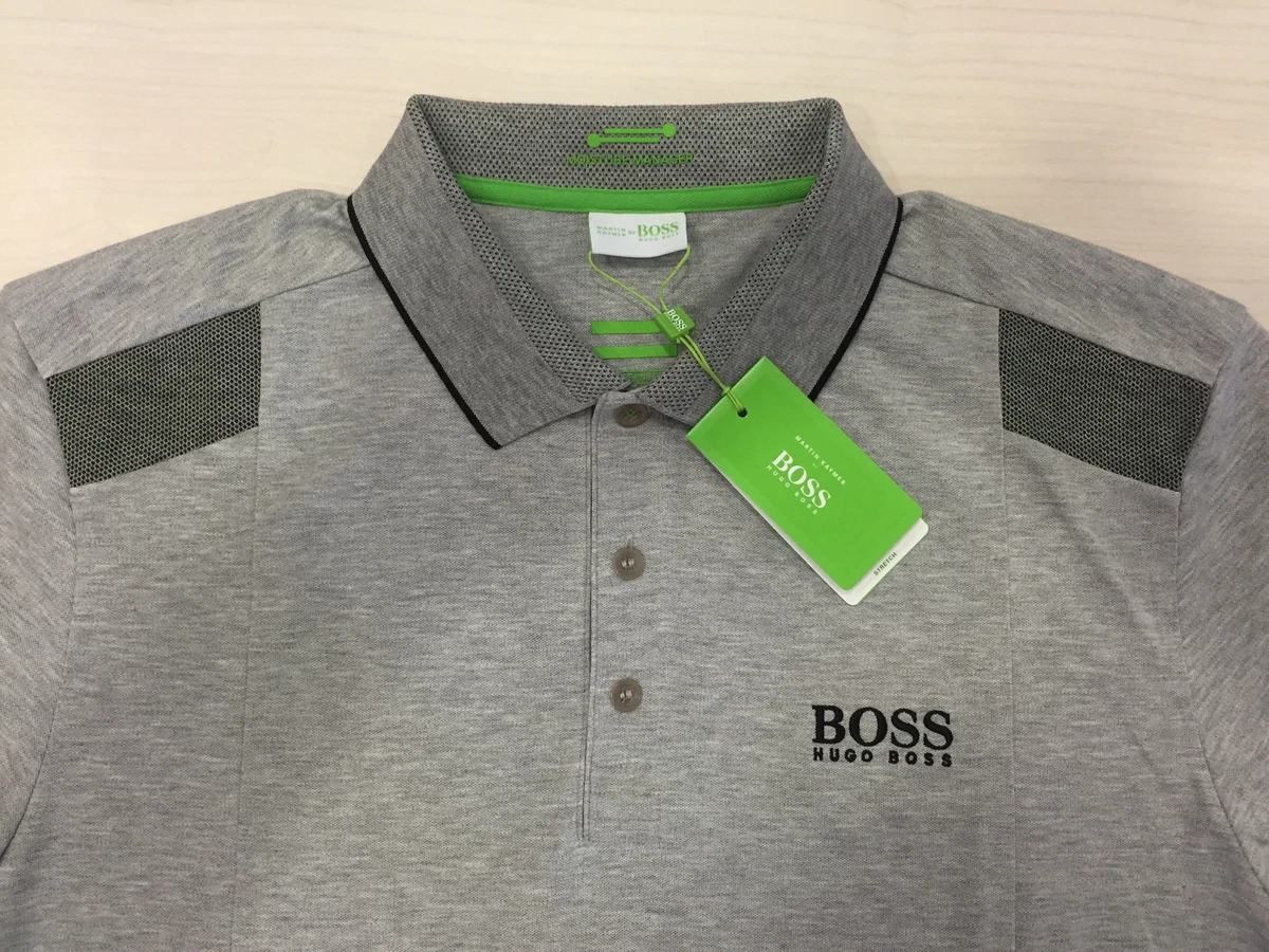 MEN&#039;S HUGO BOSS BY KAYMER LABEL POLO SHIRT GR PADDY MK.size-LARGE. | eBay