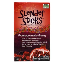 NOW FOODS Pomegranate Berry Slender Sticks 12 Box