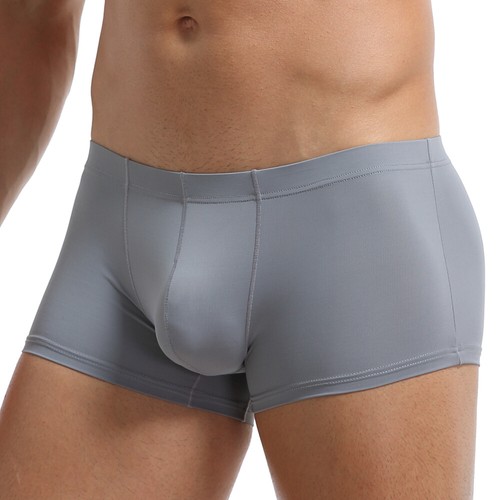 Lockere Eis Seide Sexy Männer Unterwäsche Ultradünne Atmungsaktive Boxershorts - Picture 14 of 17