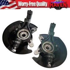 Pair Front Wheel Hub & Bearing Knuckle Assembly For Honda Civic 2003-2005 1.7L