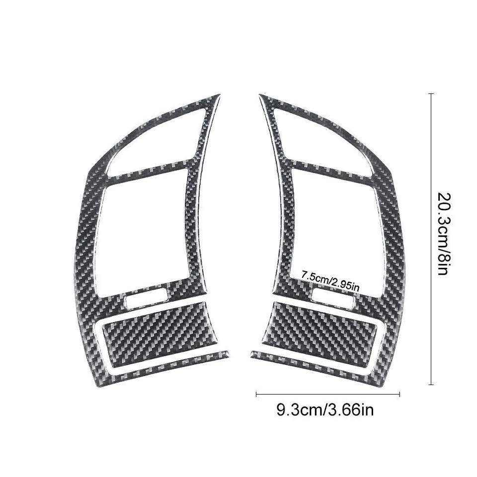 Juego de 13 piezas de decoración de interiores cubierta panel de fibra de carbono para BMW Z4 2003-2008 Foto 2 de 4