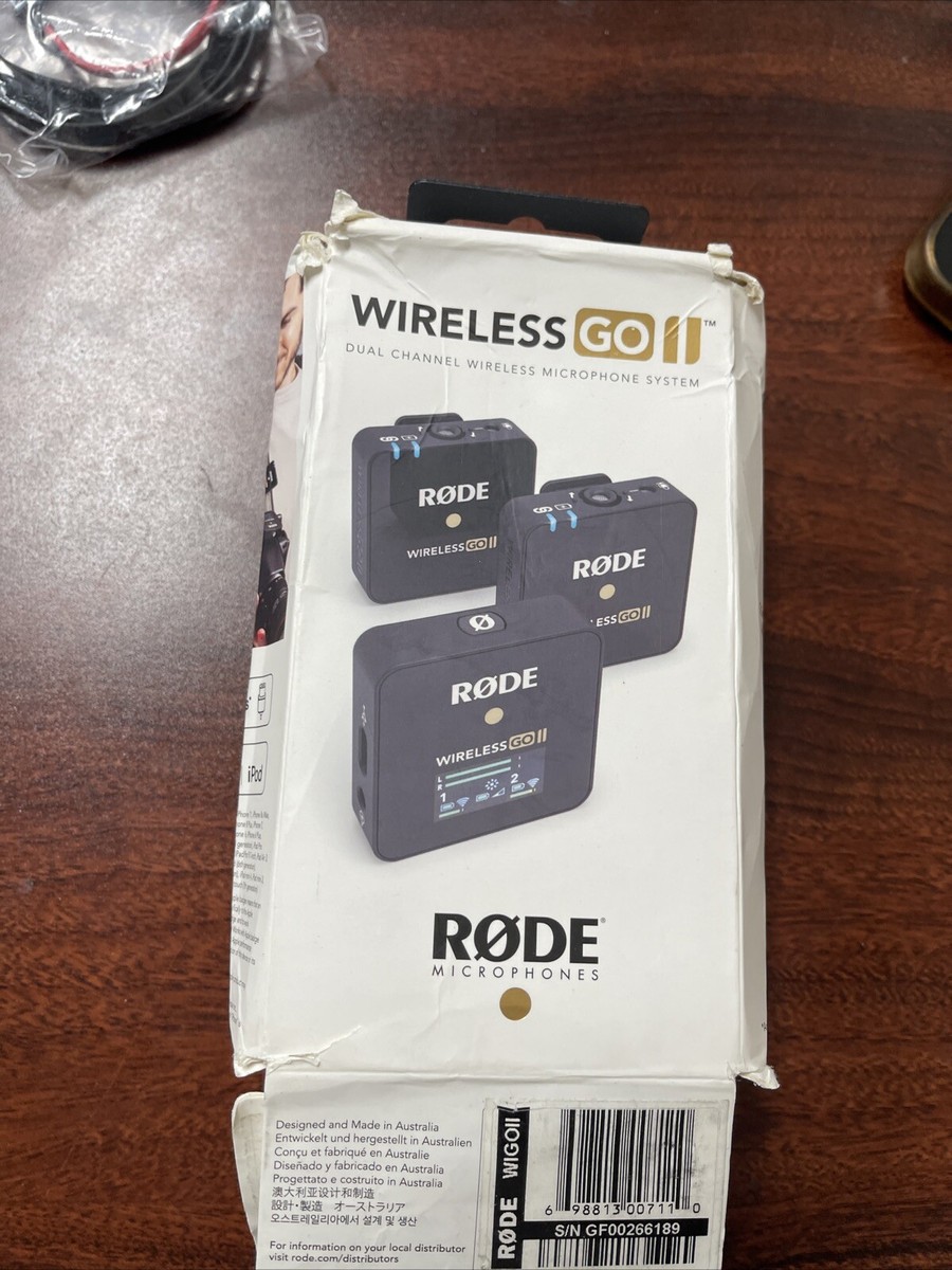 送料込 RODE Wireless GO ⅱ RODE Wireless GO II Single