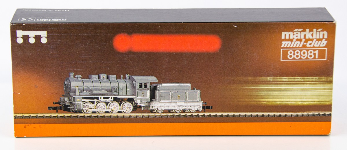 marklin　メルクリン　mini-club　82390 Vintage Marklin Mini-Club 88981 Z Scale Gray Steam