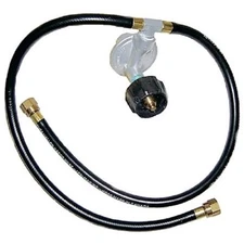 BroilKing Gas Grill  21" Dual LP Propane Regulator & Two Hoses QCC1 New