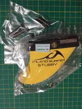 Inland Surfer Stubby Wakesurf Fin - Yellow