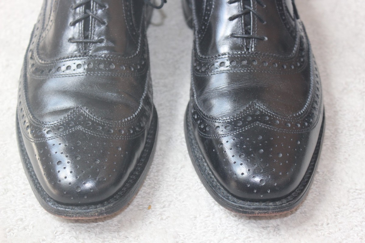 Allen Edmonds Fairhaven Black Leather Oxford Shoes Allen Edmonds Fairhaven Black Oxfords Dress Shoes Size 10.5  main image 3
