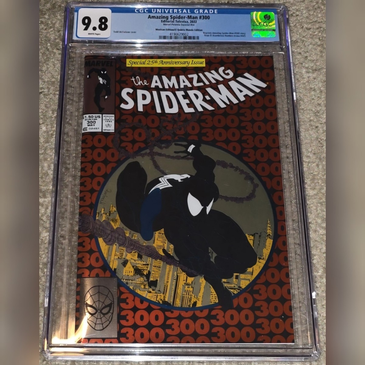 アメコミ Amazing Spider-Man #300 (2023) 9.8 Amazing Spider-Man 300 Foil CGC 9.8: David Michelinie