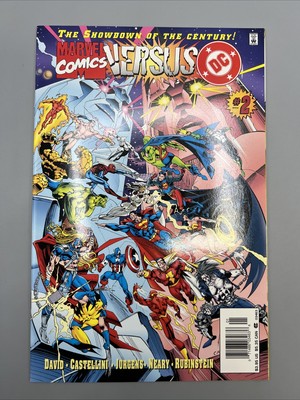 MARVEL Vs DC #2 Newsstand Variant 1996 Peter David Dan Jurgens NM+